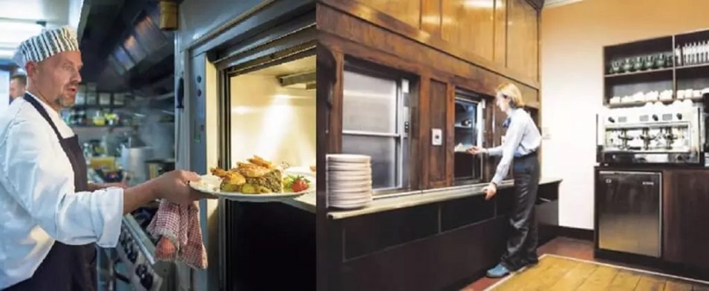Çift Girişli Mutfak Asansörü 2 citf giris Food Elevator