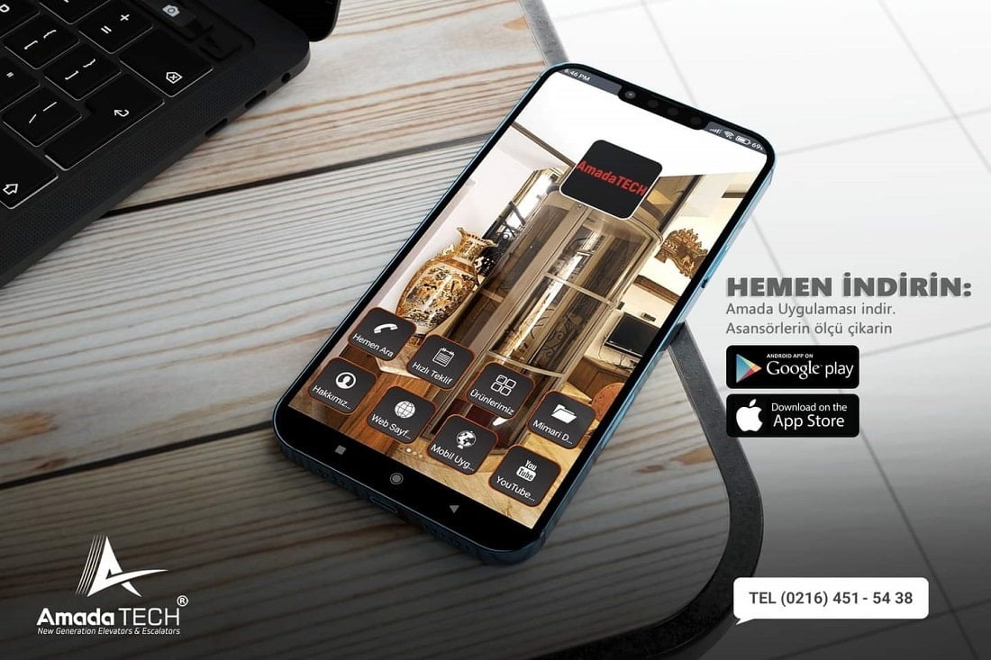 asansör mobil uygulama