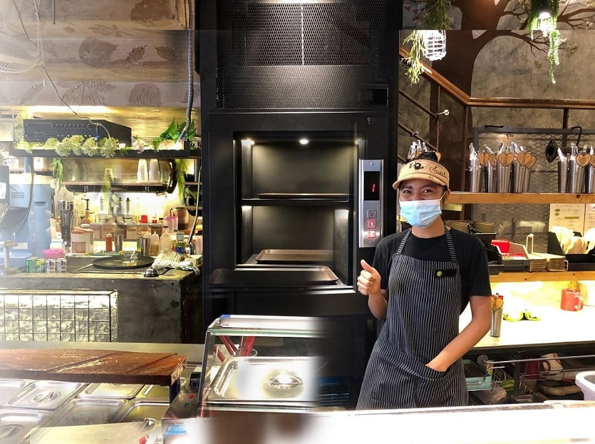 Yemek Asansörü 3 monşarj asansör, yemek asansörü